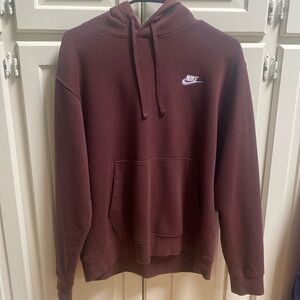 Maroon Nike Hoodie